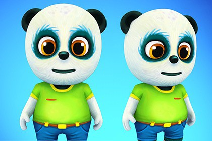 Panda Bear Animated