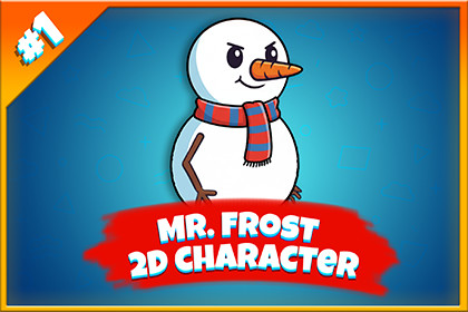 Mr.Frost 2D Animated Character