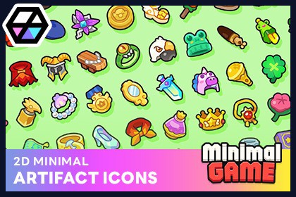 2D Minimal - Artifact Icons