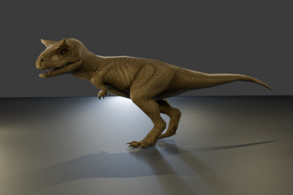Animated Carnotaurus