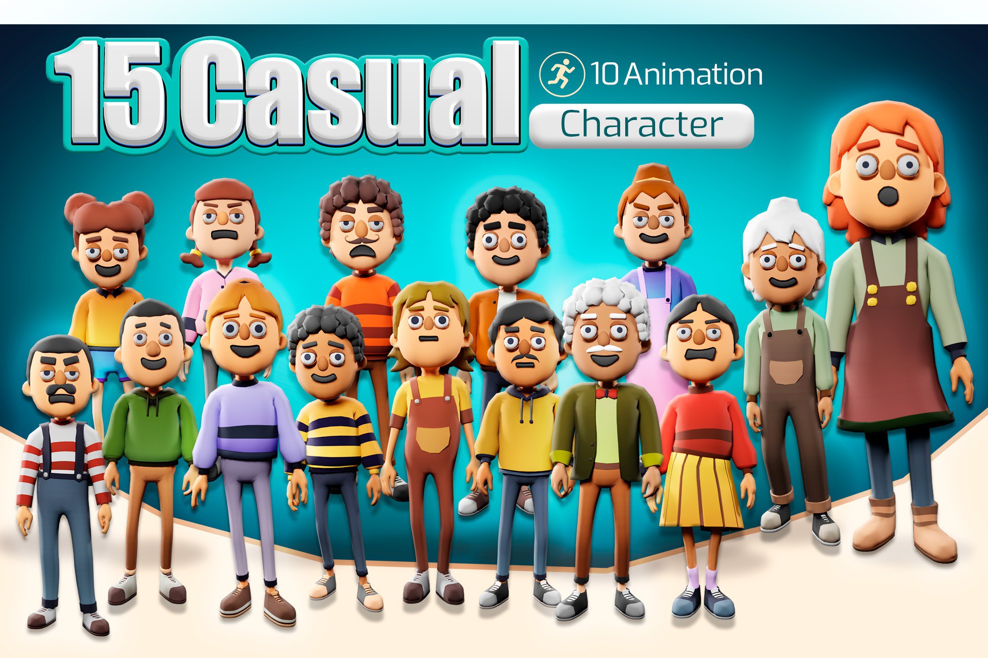 Casual Character Collection 1