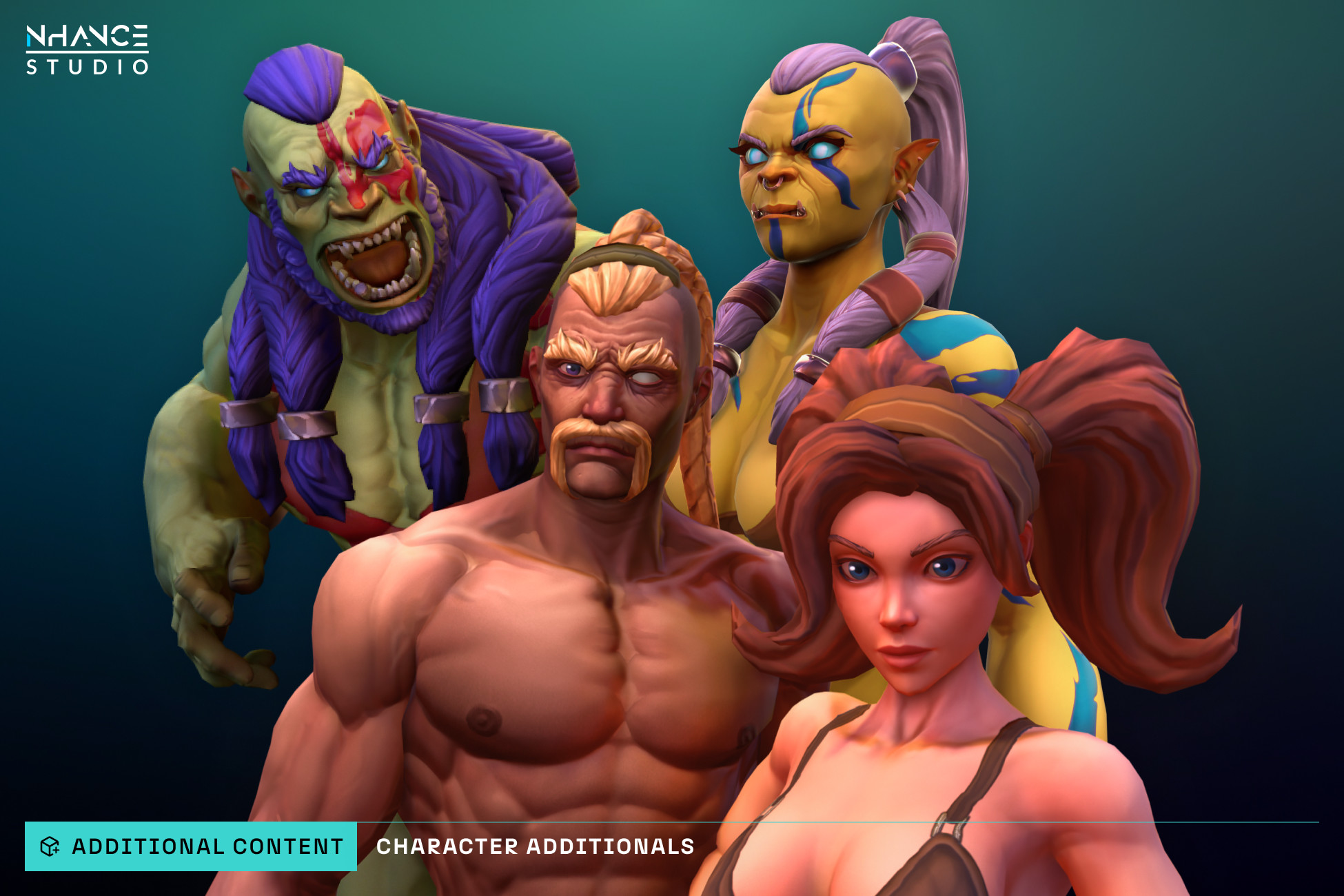 Stylized Character Additional Content