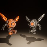 Sci-Fi Drone: Stylized Enemy Unit