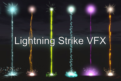 Advanced Lightning Strike VFX & Skill System