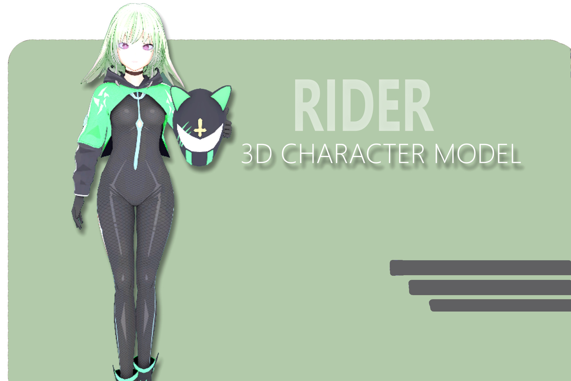 Anime Character Rider