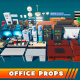 Stylized Office Furniture & Props