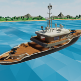 LowPoly Luxury Yacht