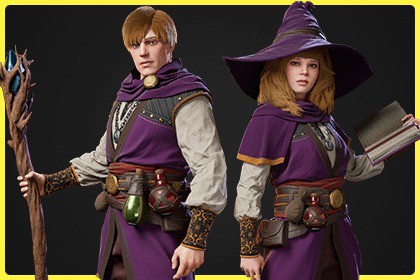 Modular Fantasy Character 03 – Mage