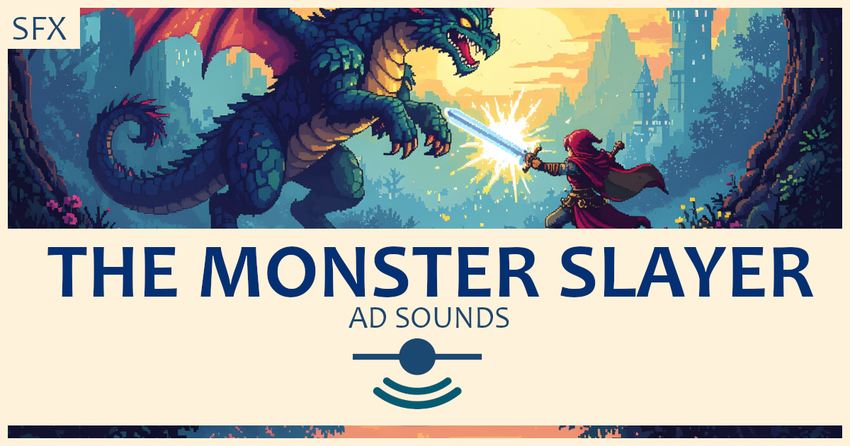 The Monster Slayer Sound Effect Bundle Audio Sound FX Unity