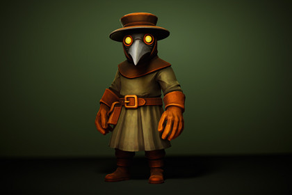 Plague Doctor - Game ready character