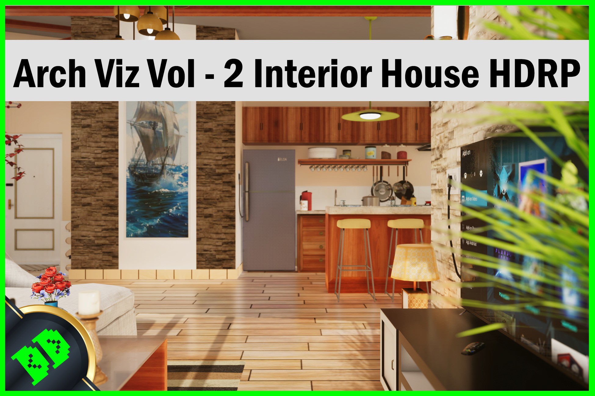 DevDen Arch Viz Vol 2 - Interior House HDRP | 3D Furniture | Unity ...