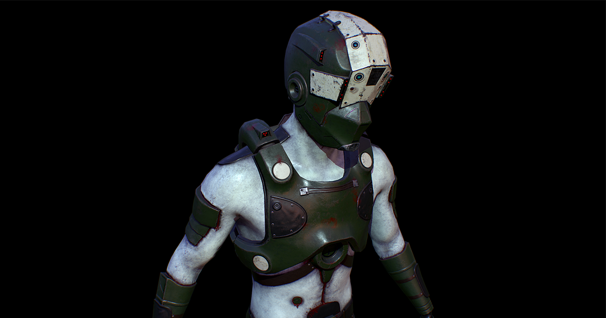 Sci-Fi Evil Soldier (PBR) | Characters | Unity Asset Store
