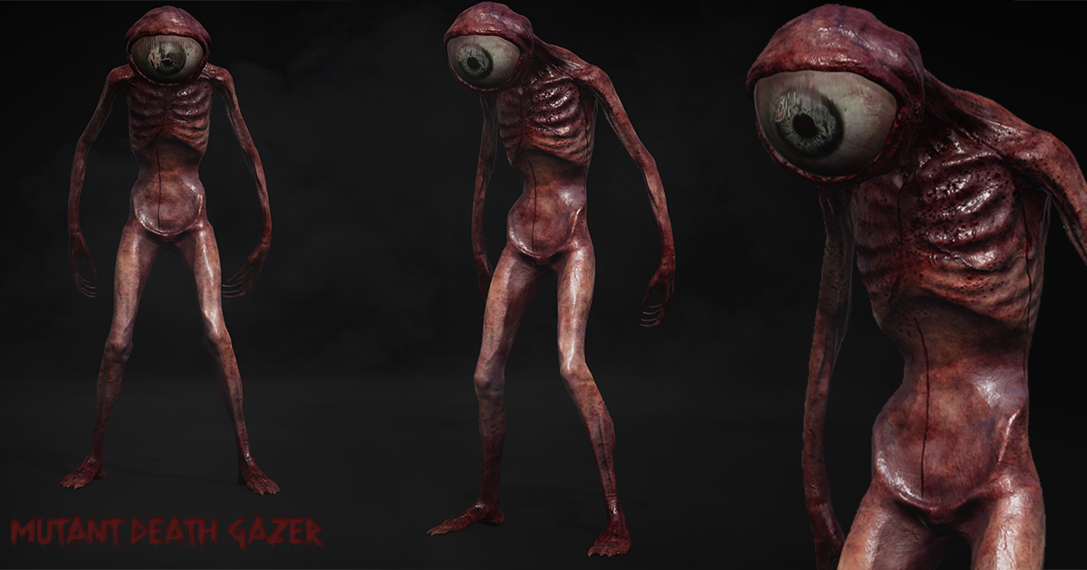 Mutant Humanoid Mutant Death Gazer | 3D Humanoids | Unity Asset Store