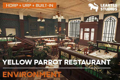 Yellow Parrot Restaurant ( Restaurant Cafe Pub Diner Bar Dining Kitchen Parrot )