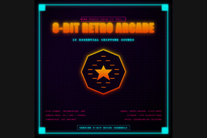 8-BIT RETRO ARCADE - CLASSIC CHIPTUNE SOUNDS
