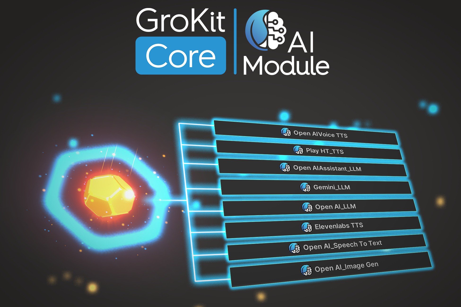 Subsystemsmodule Unity GroKit Core - AI Module | Generative AI | Unity Asset Store