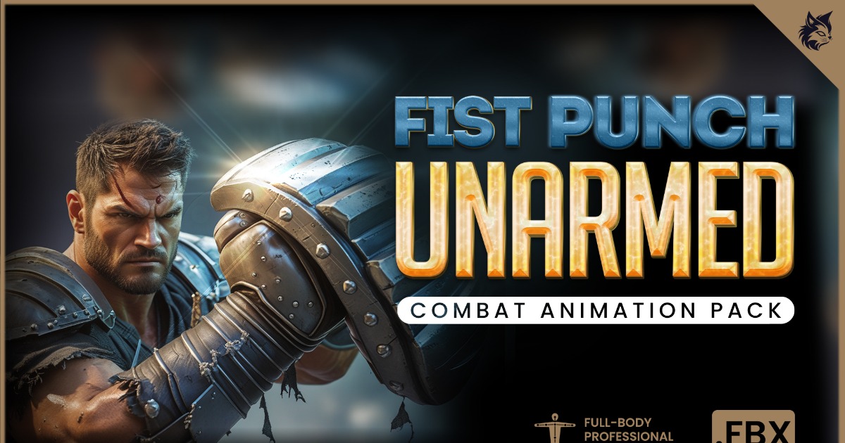 Gameplay Combat Animation Example Fist Punch and Unarmed Combat Animation Pack | 3D Animations | Unity ...