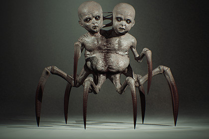 Child spider