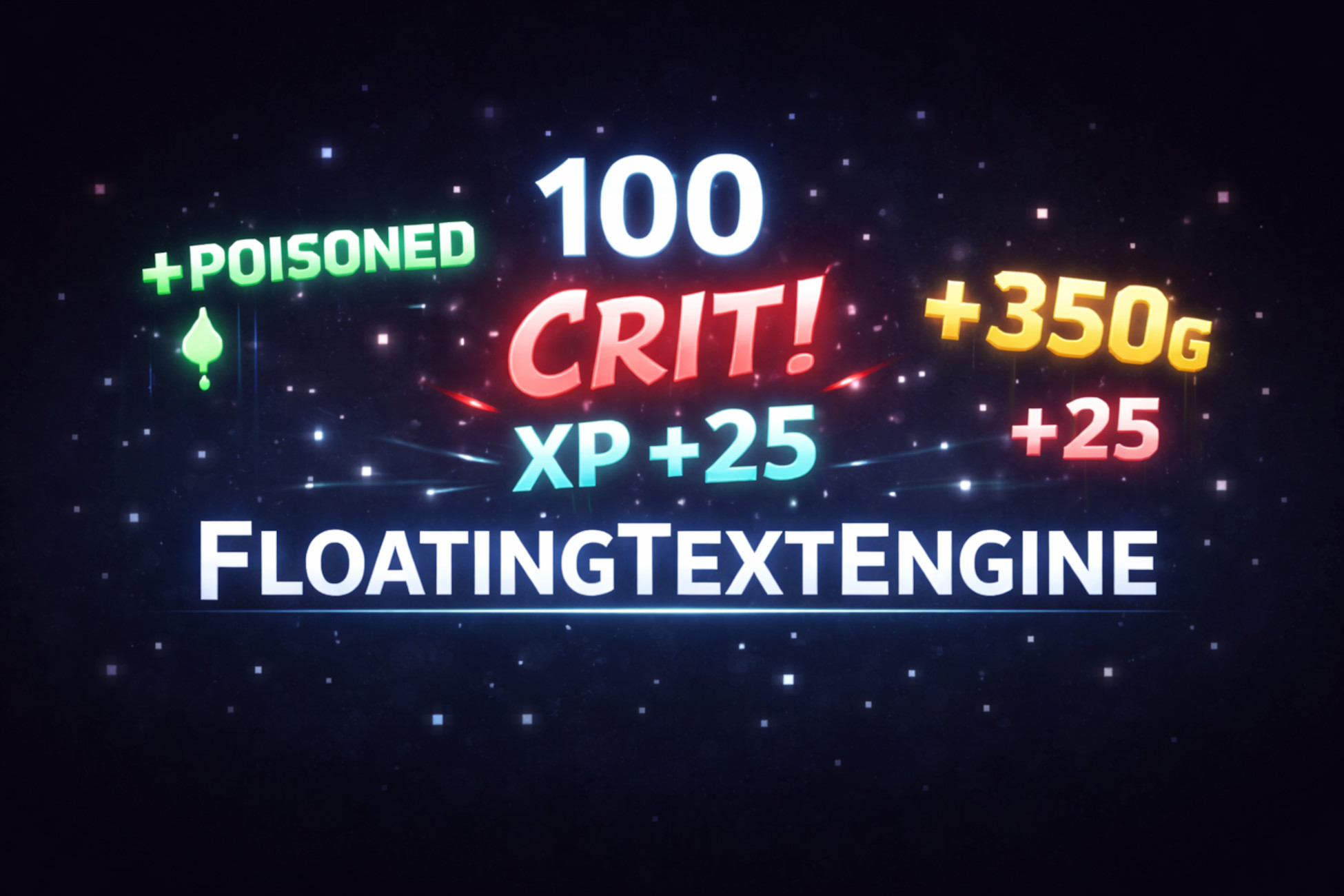 Floating Text Engine Lite | GUI Tools | Unity Asset Store