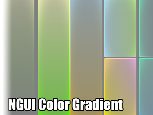 NGUI Color Gradient | GUI Tools | Unity Asset Store