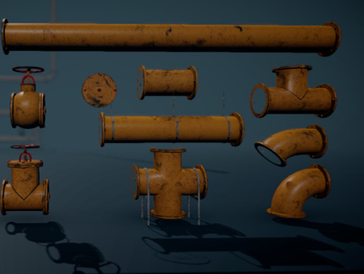 Pipe Asset | 3D Industrial | Unity Asset Store