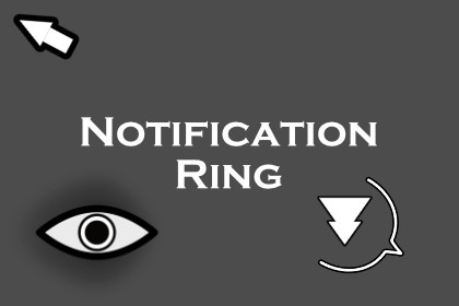 Notification Ring: Quest, Goal, and Detection Indicator System