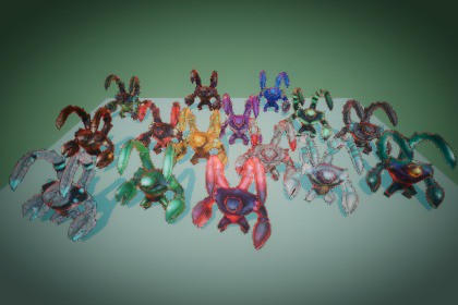 Bicauda - Stylized Fantasy Monster (Rig + Animation) – PixeliusVita