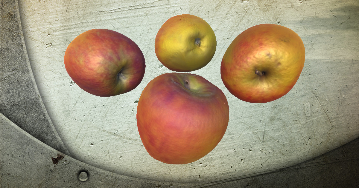 Scanned Apples Red | 3D 음식 | Unity Asset Store