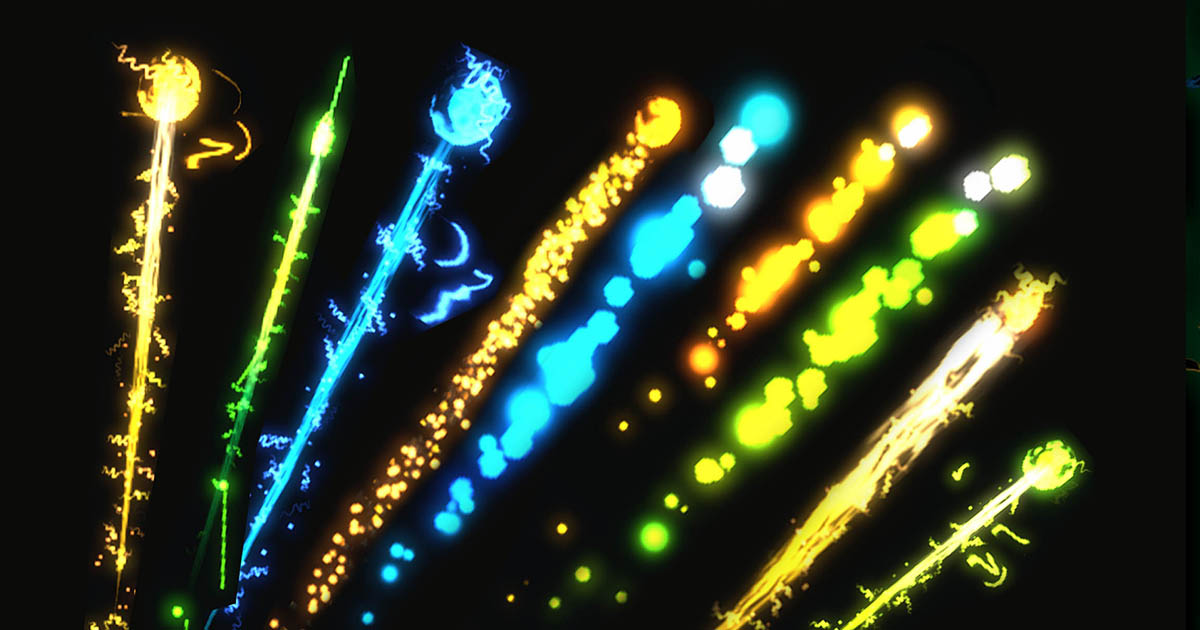 Unique Toon Projectiles For URP | VFX Particles | Unity Asset Store