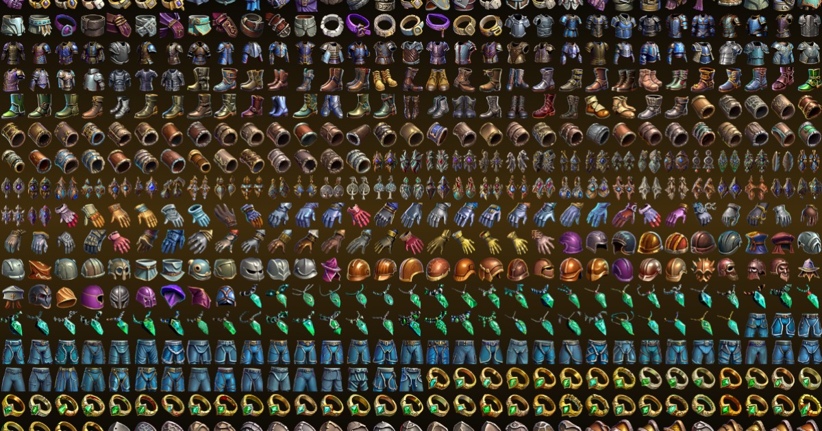 4200+ Armor And Jewelry Icons | 2D 图标 | Unity Asset Store