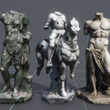 Brocken objects - Stone and Wood
