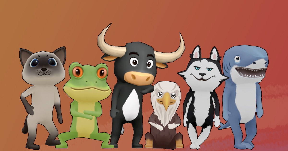 Stylized cartoon animal characters_2 | 3D 캐릭터 | Unity Asset Store