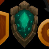 Stylized Shield Pack - 21 Low Poly Fantasy Weapon | Hand-Painted Textures