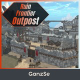 GanzSe Ruin Frontier Outpost - Modular Low Poly Environment