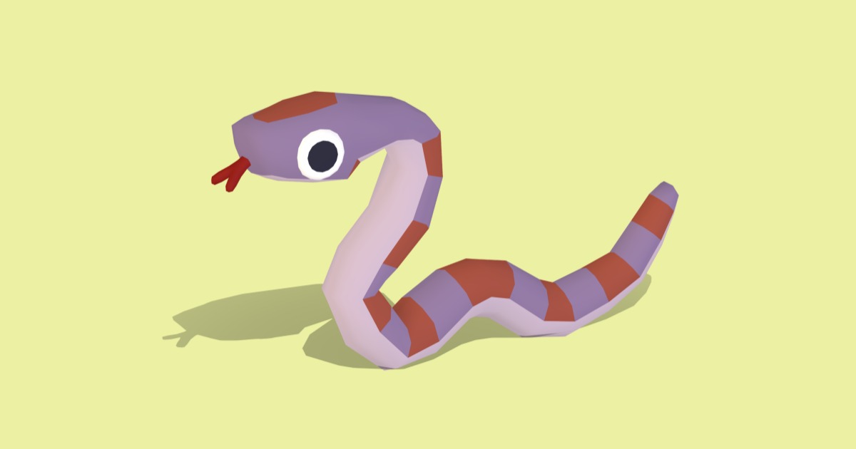 Unity Store Snake Snake - Quirky Series | Characters | Unity Asset Store