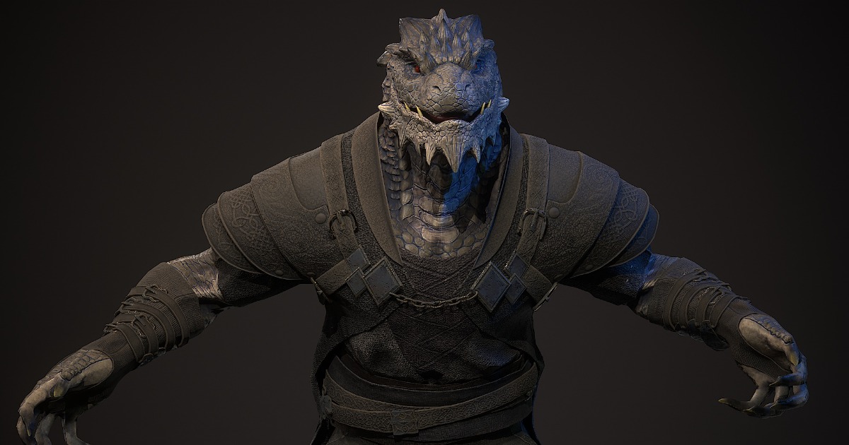 Warrior Dragon | 3D Characters | Unity Asset Store