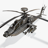 Apache AH-64D U.S. Army Static