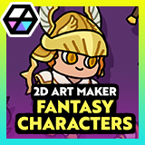 2D Art Maker - Fantasy Characters