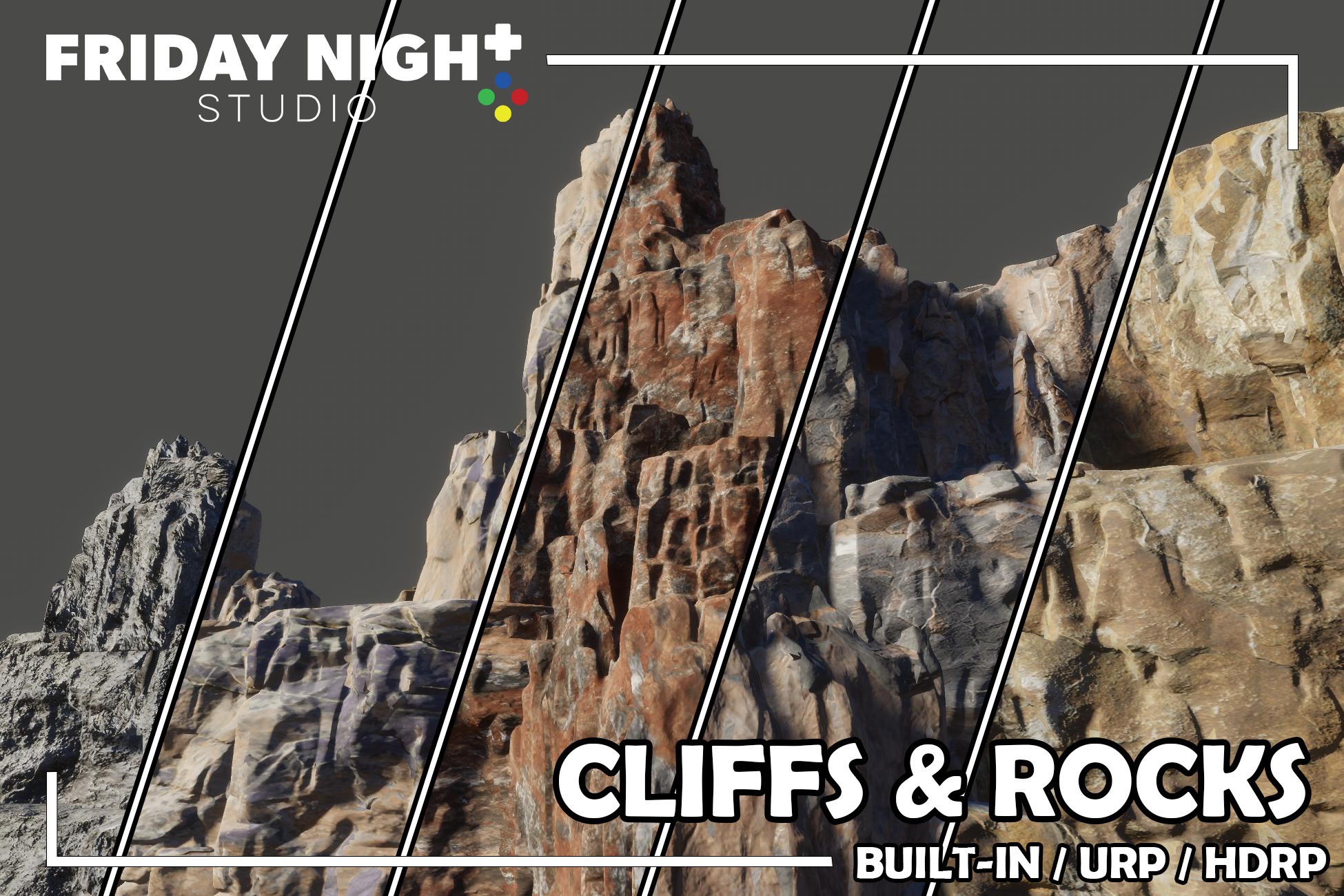 Ultimate Realistic Cliffs & Rocks MegaPack – High-Quality Nature Assets ...