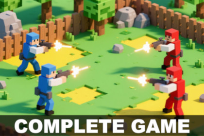 Miniman Defender - Complete Mobile Game Template