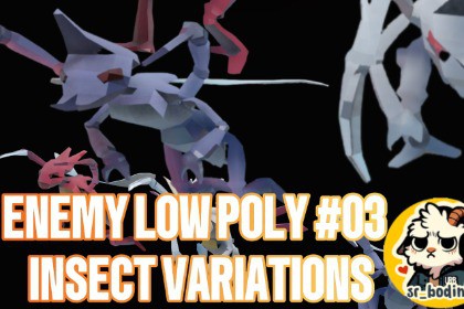 Enemy Lowpoly #3 Insect