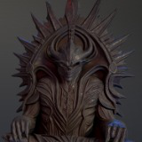 4 Dark Fantasy Chairs