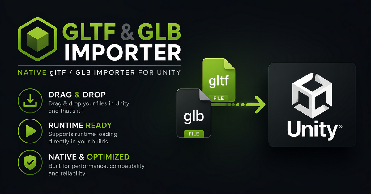 Runtime Loader Native glTF & GLB Importer + Runtime | Utilities Tools | Unity Asset Store