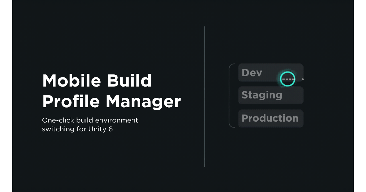 Build Profileunity Mobile Build Profile Manager | Utilities Tools | Unity Asset Store