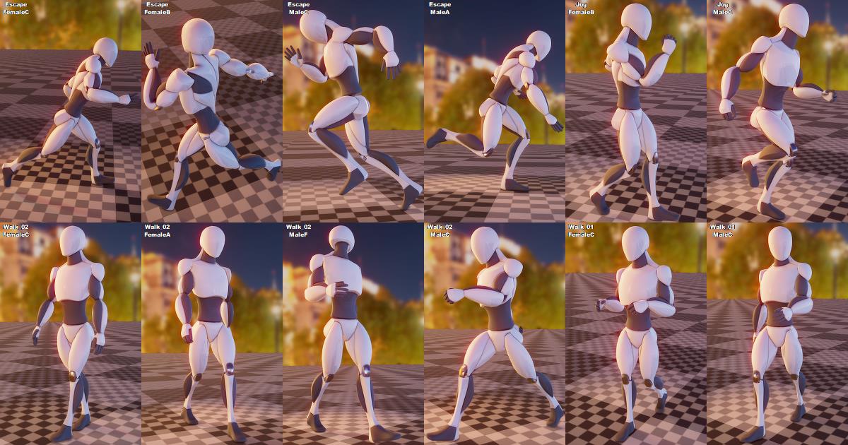 Walk_Jog_Animation_package | 3D Animations | Unity Asset Store