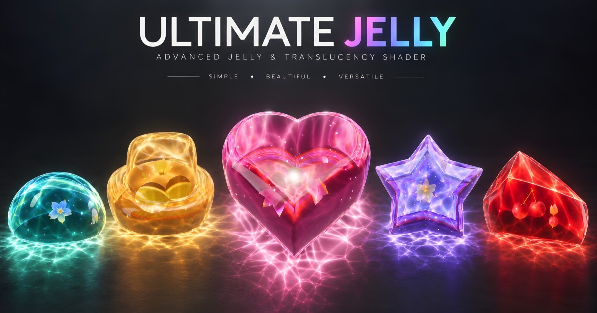 Ultimate Jelly - URP | VFX Shaders | Unity Asset Store