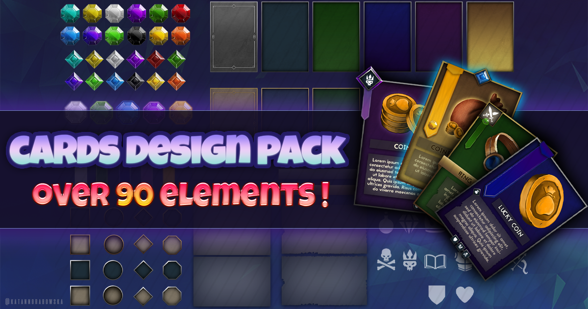 Royal - Cards Game GUI - Cards Design | 2D GUI | Unity Asset Store