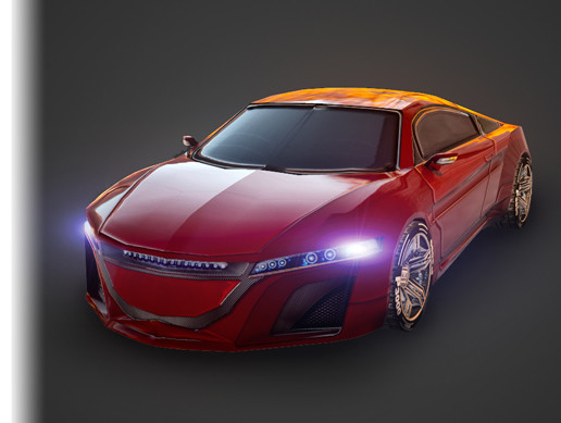 Race Car Model No.2 | 3D Land | Unity Asset Store