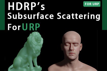 HDRP's Subsurface Scattering for URP