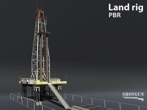 Land Rig | 3D Industrial | Unity Asset Store